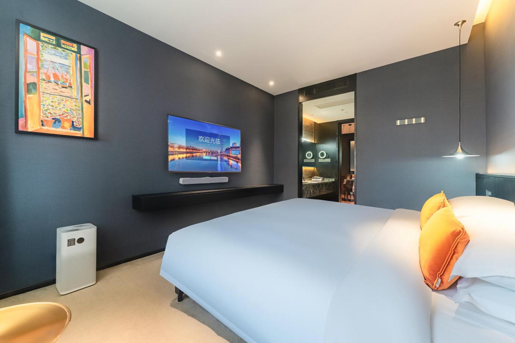 Hesu Designer Hotel & Suites -Near Xi'An Drum Tower And Yongning Gate -Free Laundry Luggage Storage -Kitty Cafe With Freshly Ground Coffee -24H Front Desk -English Service Exterior foto