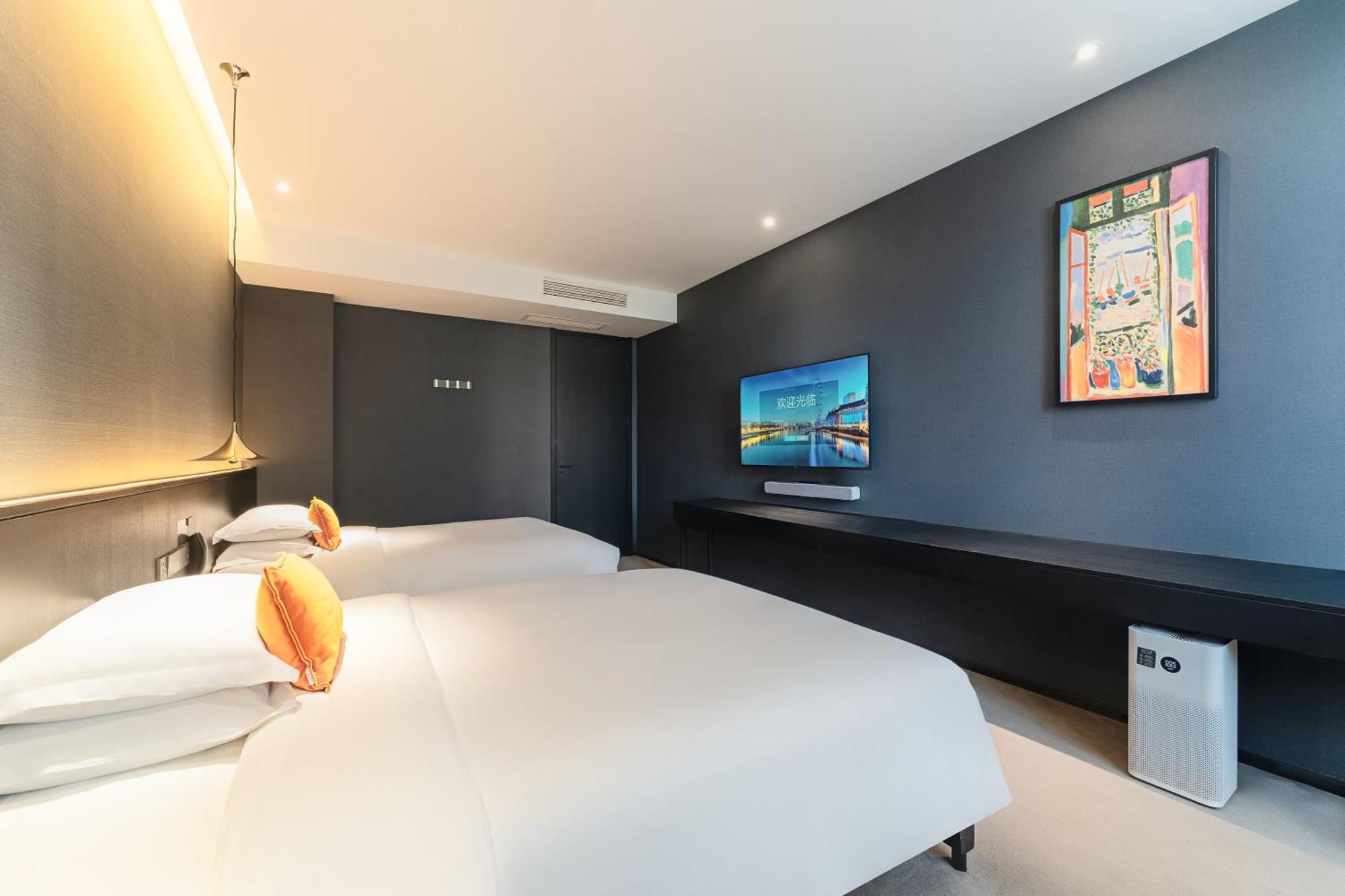 Hesu Designer Hotel & Suites -Near Xi'An Drum Tower And Yongning Gate -Free Laundry Luggage Storage -Kitty Cafe With Freshly Ground Coffee -24H Front Desk -English Service Exterior foto