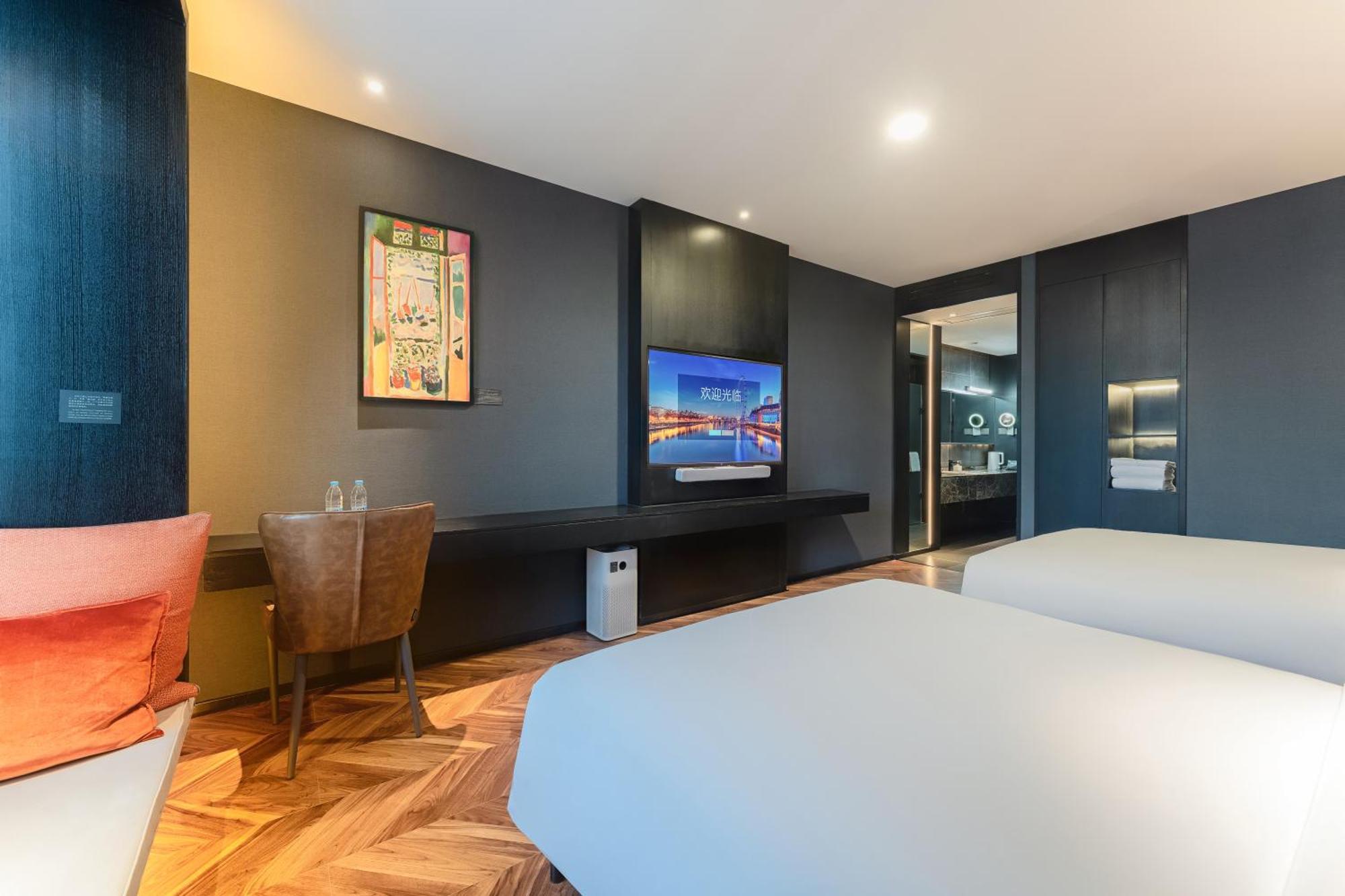 Hesu Designer Hotel & Suites -Near Xi'An Drum Tower And Yongning Gate -Free Laundry Luggage Storage -Kitty Cafe With Freshly Ground Coffee -24H Front Desk -English Service Exterior foto
