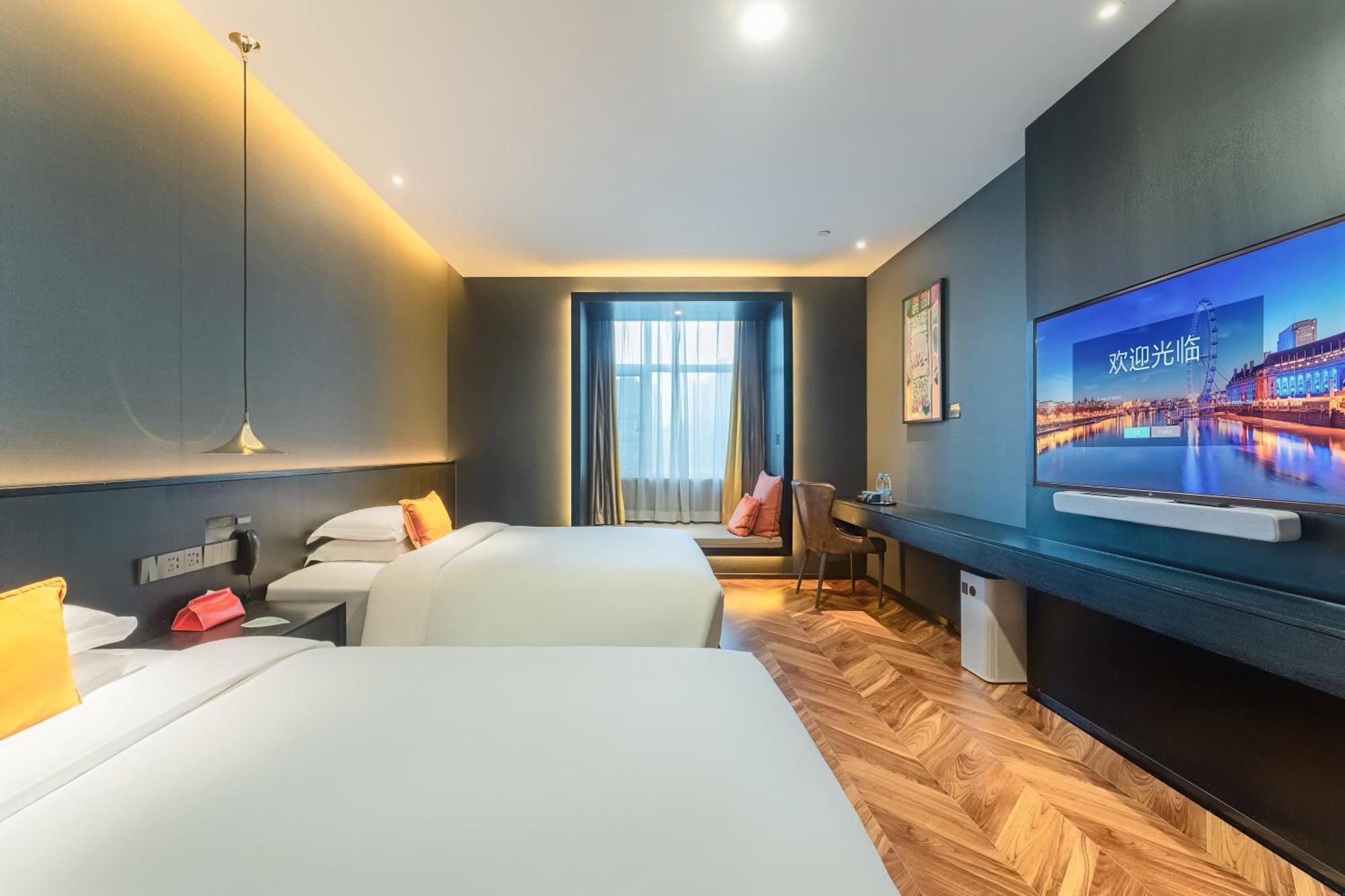 Hesu Designer Hotel & Suites -Near Xi'An Drum Tower And Yongning Gate -Free Laundry Luggage Storage -Kitty Cafe With Freshly Ground Coffee -24H Front Desk -English Service Exterior foto